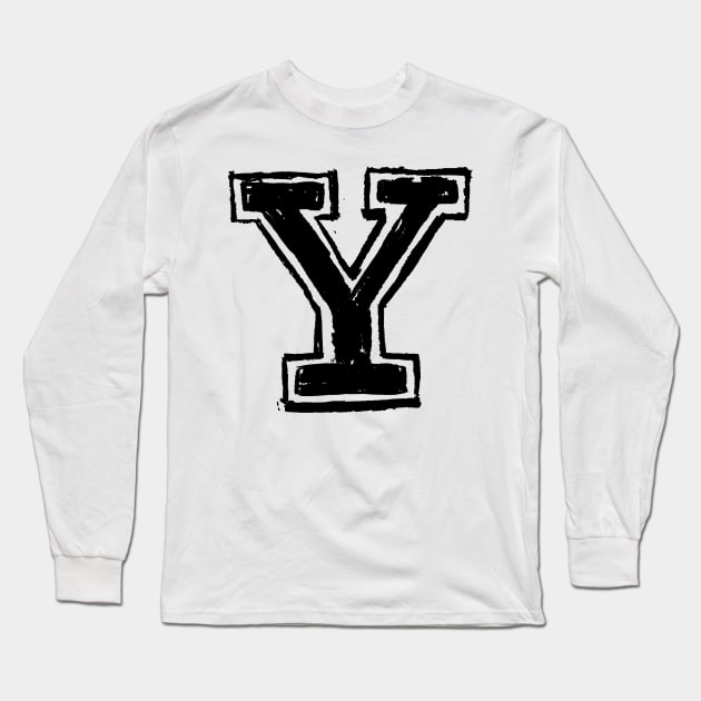 Yaleee 12 Long Sleeve T-Shirt by Very Simple Graph